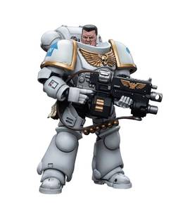 lot 1604 image: HiPlay JoyToy Warhammer 40K Space Marines White Consuls Intercessors 01 118 Scale Collectible Action Figure
