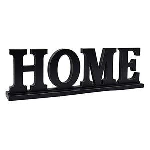 lot 83781 image: Wood Home Letter Sign Free Standing Cutout Home Word Decorative Home Table Sign for Home Decor