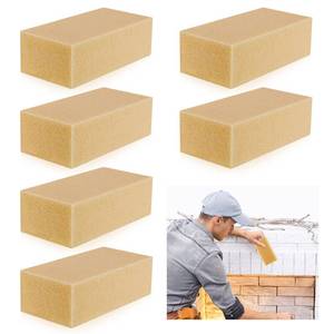 lot 83789 image: 6 Pcs Soot Eraser Sponge for Cleaning, Reusable Dry Cleaning Sponge Fireplace Soot Remover PET Hair, Dust, Dirt and Soot Remover Sponge for Painted Walls, Books, Car Interior