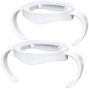 lot 83790 image: Baby Bottle Handles for Philips Avent Natural Baby Bottles, Compatible Avent Bottle Holder for Baby, 2 Count