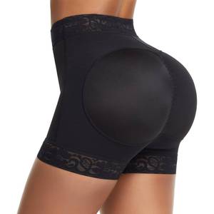 lot 83820 image: Lover-Beauty Butt Lifter Shapewear Hip Enhancer Shapewear Shorts Butt Lifter Panties A- Black