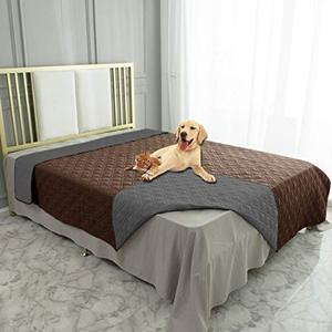 lot 83863 image: Ameritex Waterproof Dog Bed Cover Pet Blanket for Furniture Bed Couch Sofa Reversible