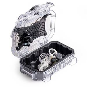 lot 83878 image: Evergreen  in Ear Monitor Protective Cases for IEM - WaterproofUSA Made - Suitable for KZ ZS10ZS10 ProZSNZSTAS10AS16Sure SE215-CLSE201-K (52 Clear)