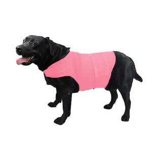 lot 83927 image: KittyStar Breathable Dog Shirt for Thunderstorm, Dog Anxiety Vest Jacket Warp,Puppy Calming Coat Anxiety Relief (XL,Pink)