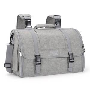 lot 83937 image: Mile High Life  Outdoor Travel Pet Carrier  Hiking Outdoor Dog Carrier Backpack  Collapsible Dog Carrier for Small Medium Dogs  Cat Crates w Breathable Mesh with Soft-Sided (Grey)