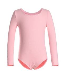 lot 83962 image: DANSHOW Girls Team Basic Long Sleeve Leotard for Toddler Gymnastics Dance Ballet(2KD3028-L-08)
