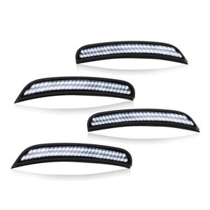 lot 83963 image: Yunnergo 4x Front & Rear Smoked Side Marker Lights 68214126AA 68214127AA 68214404AA 68214405AA Compatible with Charger 2015-2022