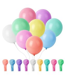 lot 83988 image: Mr. Pen- Balloons, 12 Inch, 54 Pack, Pastel Colors, Party Balloons, Rainbow Balloons, Latex Balloons, Balloons for Birthday Party, Colorful Balloons, Assorted Balloons, Multicolor Balloons