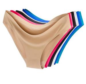 lot 83995 image: COSOMALL 6 Pack Womens Invisible Seamless Bikini Underwear Cheecky Half Back Coverage Panties (US M, 6 Pack Seamless)