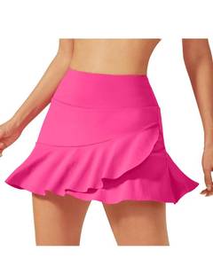 lot 84006 image: G4Free Hot Pink Skirts for Women Golf Skorts Skirts with Pockets High Waisted Athletic Workout Casual Sport Running (Hot Pink,XL)