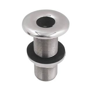 lot 84009 image: SHENGHUISS 316 Stainless Steel Thru-Hull Fittings with Nut&Custom Gasket for Boats, Yachts or Rvs(34 inch)