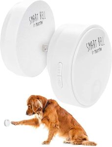lot 84021 image: Mighty Paw Smart Dog Bell 2.0  Wireless Dog Door Bell for Potty Training - Potty Training Bell for Puppies for Door - Door Bells for Dogs to Ring to Go Outside - Electronic Door Bell Dog Button