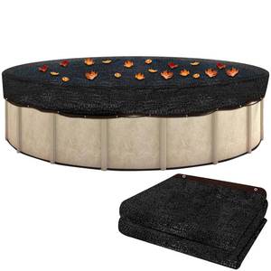 lot 84132 image: 18ft Round Leaf Net Pool Covers for Above Ground Pools,Winter Above Ground Pool Covers Mesh Cover to Catching Leaves, Mesh Tarp with Grommets, Resistant Garden Sun Shade Netting