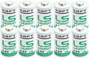 lot 84138 image: iNFISAN 10 X LS14250 12 AA 3.6v Battery 14250 Can Use for Dogwatch R9 Leash 1200mAh High Capacity