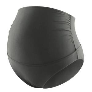lot 84187 image: Bhome Maternity Bikini Bottoms Over Belly Bathing Suit Bottom Ruched Tankini Briefs Grey S