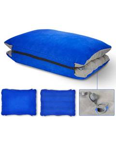 lot 84197 image: JefDiee Inflatable Camping Pillow with Memory Foam and Washable Cover Camping Gear and Travel Pillow for Airplanes, Camping