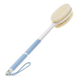 lot 84486 image: Backski Back Scrubber Anti Slip for Shower,Shower Brush Long Handle with Stiff and Soft Bristles,Body Exfoliator for Bath or Dry Brush(Blue)