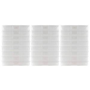 lot 84502 image: novelinks Photo Case 4 x 6 Photo Storage Boxes - Photo Organizer Cases Photo Keeper Picture Storage Containers Box for Photos - 24 PACK (Clear)