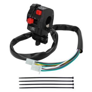 lot 84503 image: WATODAY 5 Function 10 Wires Left Starter Kill Light Choke Switch Assembly, ATV Ignition Switch for 150 200cc 250cc 300cc Kazuma RoKeta KAYO Coolster ICEbear Coolster Jetmoto Peace Baja Quad 4 Wheeler