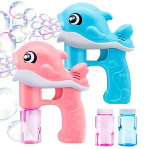 lot 84511 image: JOYIN 2 Bubble Guns Kit, Whale Automatic Bubble Maker Blower Machine with 4 Bubble Solutions for Kids, Bubble Blaster, Summer Toy, Birthday, Outdoor & Indoor Activity, Easter, Valentine Party Favors
