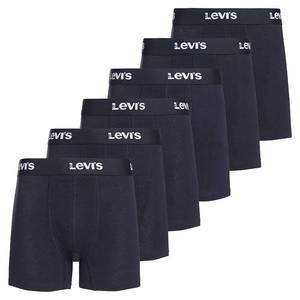 lot 84586 image: Levis Mens Boxer Briefs Breathable Cotton Underwear for Men Pack of 6