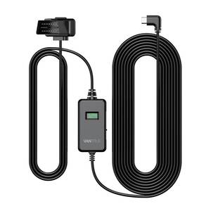 lot 84758 image: VANTRUE 10ft Type C USB OBD Hardwire Power Cable with LED Screen, 3 Gear Shifting, Low Voltage Protection for Parking Mode, for N4 Pro, N5, N4, S1 Pro, N2 Pro(2023), N2X, E1, E1 Lite, E2, E3 Dash Cam