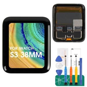 lot 84765 image: for Apple Watch Series 3 38mm 42mm LCD Display Touch Screen Digitizer Replacement (38mm GPS) - Retail $84.6
