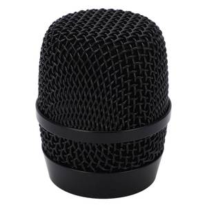 lot 84799 image: Microphone Head Replace,Microphone Grill with Mic Windscreen Cotton Microphone Grille Ball Head Replacement for BBS666 Black