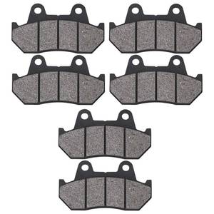 lot 84819 image: AHL Semi-metallic Front and Rear Brake Pads Set for Honda GL1100 GoldwingInterstate 1982-1983 VF1100 CS V65 MagnaSabre 1983-1986, GL1200 Goldwing 1200 Aspencade 1984 1985 1986 1987