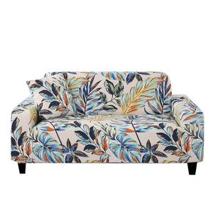 lot 84839 image: HOOBUY Printed Sofa Cover Stretch Couch Covers Patterned Loveseat Slipcovers for 2 Seater Cushion Couch Love Seat Set (US-YLYZ, 2 SeaterLoveseat)
