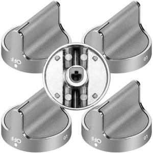 lot 84842 image: AMI PARTS W10766544 Gas Stove Knobs Burner (Mark-Off) Control Knobs Replacement for Whirlpool Knobs Range WFG540H0ES0 W10430807 W10676228 4248219 AP5958476 PS10067059 EAP10067059-5 Pack