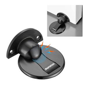 lot 84877 image: Floor Mount Magnet Door Stopper - Invisible Magnetic Door Stop, Magnets Door Stops Wall Prop Hold Open Doorstop, with 3M Adhesive No Drilling, for Home Office Bedroom Door Stop