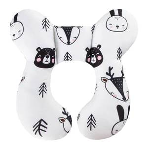 lot 84889 image: KAKIBLIN Baby Travel Pillow, Baby Pillow for Head and Neck, Upgraded Baby Support Pillow, Baby Neck Pillows for Car Seat,Pushchair,Travel(Bear)