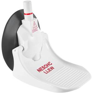 lot 84948 image: NESOHC-LLEW Shower Foot Rest for Shaving Legs, Bathroom Suction Cup Foot Rest Pedal, Must Install on Seamless Tile or Smooth Glass with Diameter  5.9 