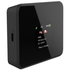 lot 85971 image: AT&T Wi-Fi Turbo Hotspot 2, 256 MB, Black - Prepaid Hotspot, dual band
