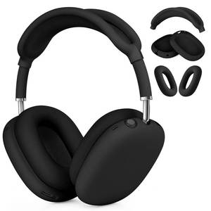 lot 86041 image: Filoto Case for Airpods Max Headphones, Silicone Cover for Apple Airpod Max,Accessories Cases (Black)