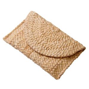 lot 86103 image: Freie Liebe Straw Clutch Purses for Women Summer Beach Bags Envelope Woven Clutch Handbags