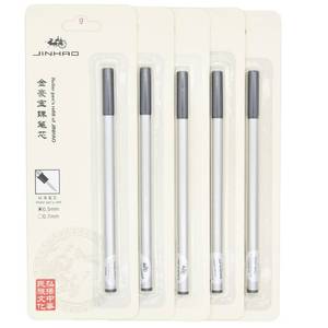 lot 86200 image: Gullor Nice Jinhao Black Ink Rollerball Pen Refill 0.5 Pen Refill 10 Refills