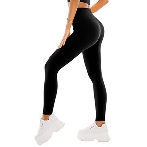 lot 86443 image: SINOPHANT High Waisted Leggings for Women - Full Length Capri Buttery Soft Yoga Pants for Workout Athletic(Full Black,L-XL)
