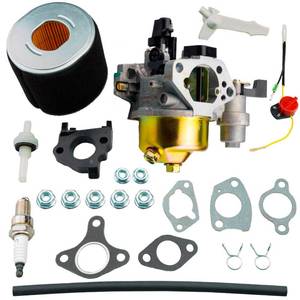 lot 86449 image: Ruma Carburetor Air filter Kit for Honda GX340 GX390 GX420 11HP 13HP 16HP Engine Harbor Freight Predator 420cc Engine and Power Equipment