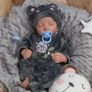 lot 83481 image: DAYOFF KIDS Waterproof Reborn Baby Dolls,18 Inch Realistic Baby Doll with Full Vinyl Body Lifelike Baby Dolls Real Life Baby Doll for Kids Age 3 (Levi.W)