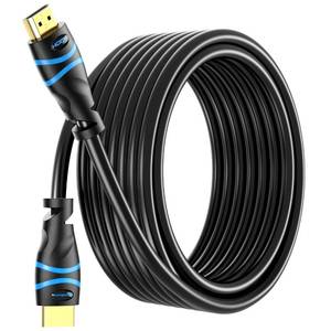 lot 83491 image: BlueRigger 4K HDMI Cable 30FT (4K 30Hz, HDR10, HDCP2.3, High Speed 18Gbps, in-Wall CL3 Rated, eARC) - Compatible with PS5, Xbox, Roku, Apple TV, HDTV, Blu-ray, PC, TV Stick, Nintendo Switch