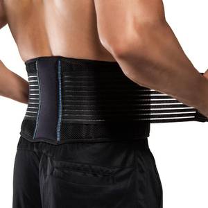 lot 83497 image: BraceUP Back Support Belt for Men and Women - Breathable Waist Lumbar Support Lower Back Brace for Sciatica, Herniated Disc, Scoliosis Lower Back Pain Relief (LXL 90-110 cm)
