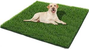 lot 83570 image: SSRIVER Dog Grass Pad,51.1x31.8In Fake Grass for Dogs,Artificial Grass Pee Pad for Puppies Potty Training Indoor Outdoor