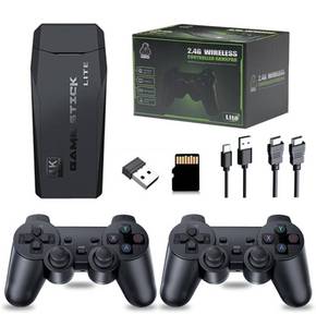 lot 84235 image: 20000 Games,2024 Newest home game console wireless double handle psp arcade double TV game console Plug and Play Video Game Stick, HDMI Output TV, Gift for Kids and Adults (64G)