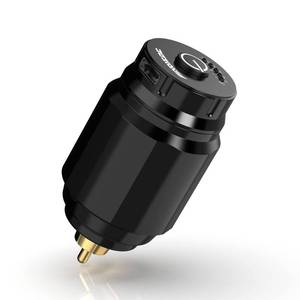 lot 84289 image: Wireless Tattoo Power Supply, Padieoe Portable 1350mAh Wireless Battery Power Supply for RCA Tattoo Machine WB10-A (Black)