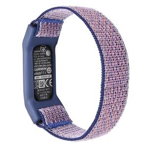 lot 84294 image: C2D JOY Sport Woven Nylon Strap Hoop&Loop Wristband Compatible with Garmin Vivofit 3 Tracker (Midnight Blue)-Large (5.5-8.1in)