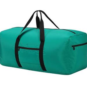 lot 85035 image: iFARADAY Foldable Duffel Bag 30  75L Lightweight with Water Rresistant for Travel-Green