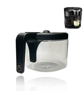 lot 85216 image: Replacement for KEURIG K-DUO Essentials 5000 & 5500 12 Cups Glass Coffee Carafe (not Fit K-Duo 5100 Model)