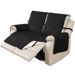 lot 85221 image: Victree Non-Slip Recliner Cover for Recliner Chair - 100% Waterproof Recliner Sofa Slipcover Couch Cover Furniture Protector with Pocket and Elastic Straps for Pets Kids Dog Cat, 23Small, Burgundy